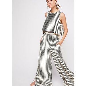 Free People Beach Sunnydaze Cream & Black S